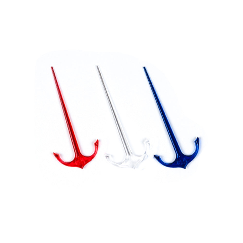 Red, white and blue cocktail anchor picks